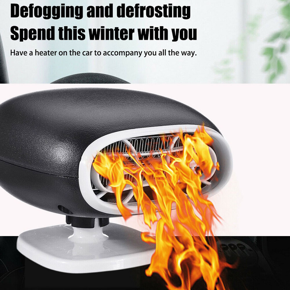 12V 2in1 Car Auto Cigarette Lighter Heater Cooling Fan Defroster