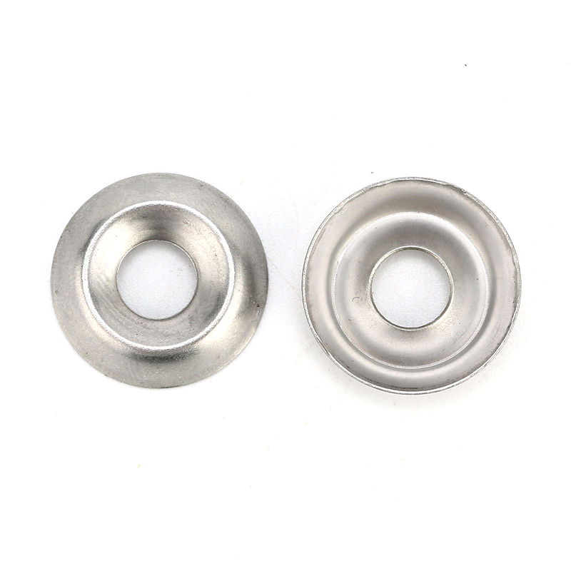 120pcs 6/8/10/12 Stainless Steel Finishing Cup Washer Countersunk