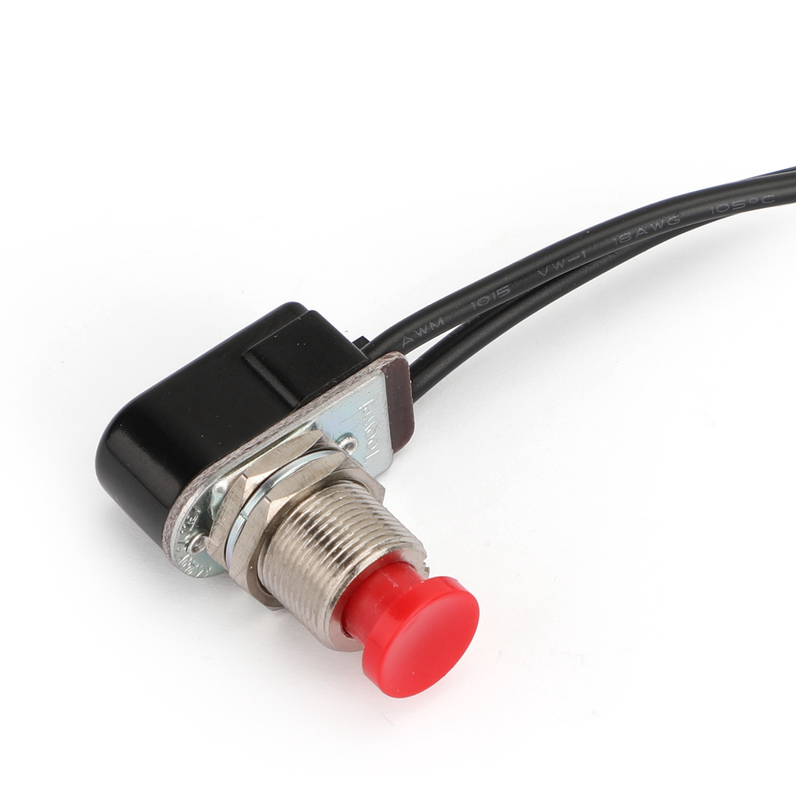 1pc Normally Closed Momentary Self-resetting Push Button Reset Switch w ...
