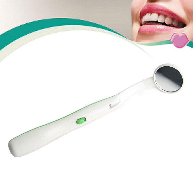 Mundspiegel mit Licht Prophylaxe Selbstdiagnose Zahnspiegel Zahnarztspiegel | eBay