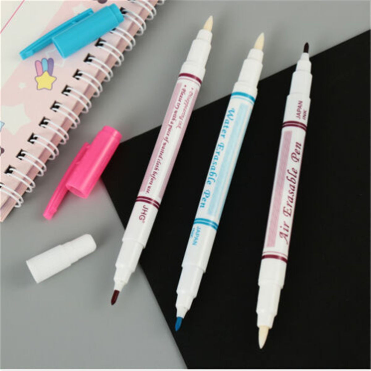 2/5X Fabric Marker Pen Air Erasable Disappearing Ink Replace Tailor