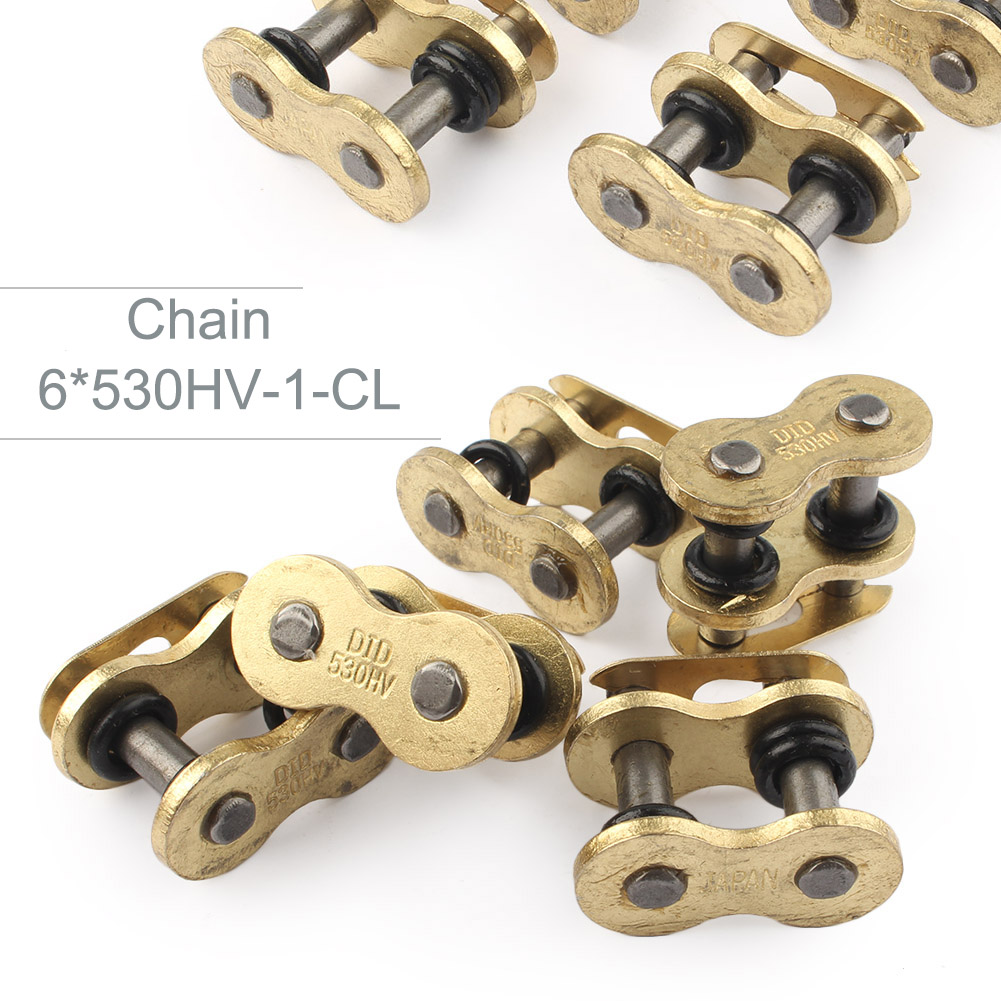 Set of 6 530HV Master Connecting Link O Ring Chain Removal or Maintenance For Go