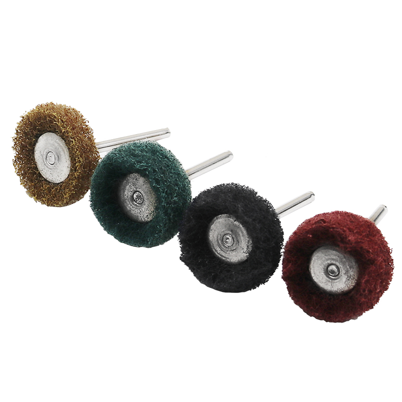 4/20/80PCS Buffers Polishers Abrasive Scotch Brite Wheels Mixed Set New