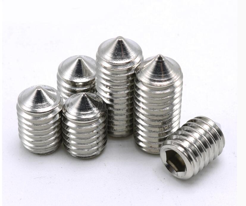 Madenschraube Schlitz Edelstahl A2 DIN 551