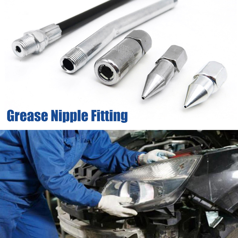 Grease Tip Nozzle Fitting Nipple Grease Gun Lubrication Accessories eBay