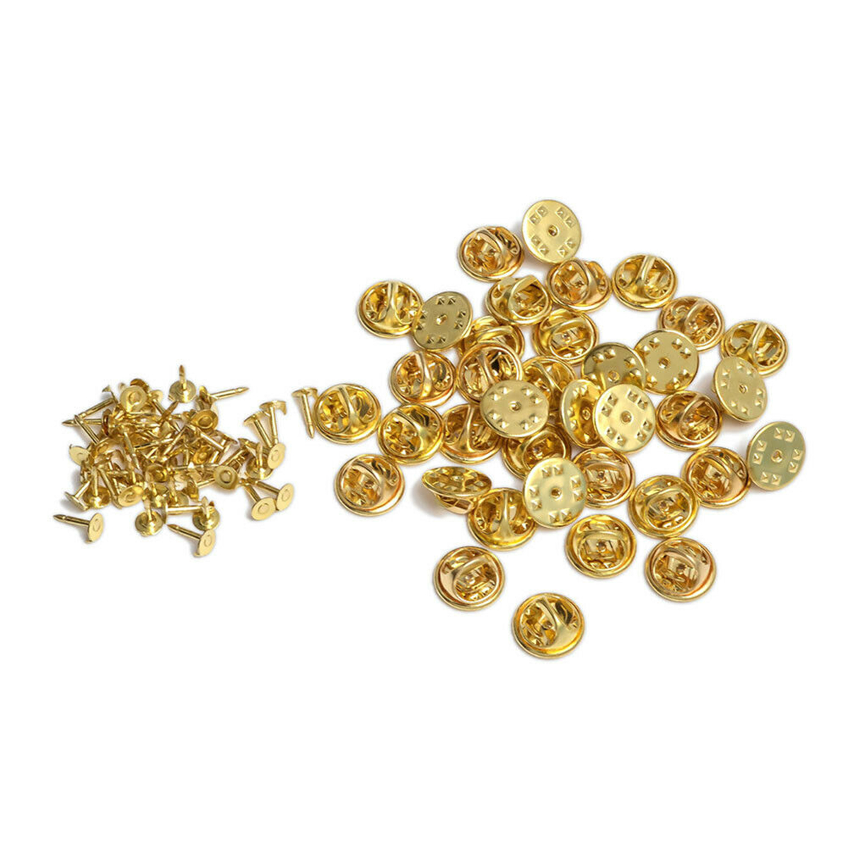 Butterfly Clutch Pin Back Clasps Metal Clutch Lapel Pin Backs For Pin