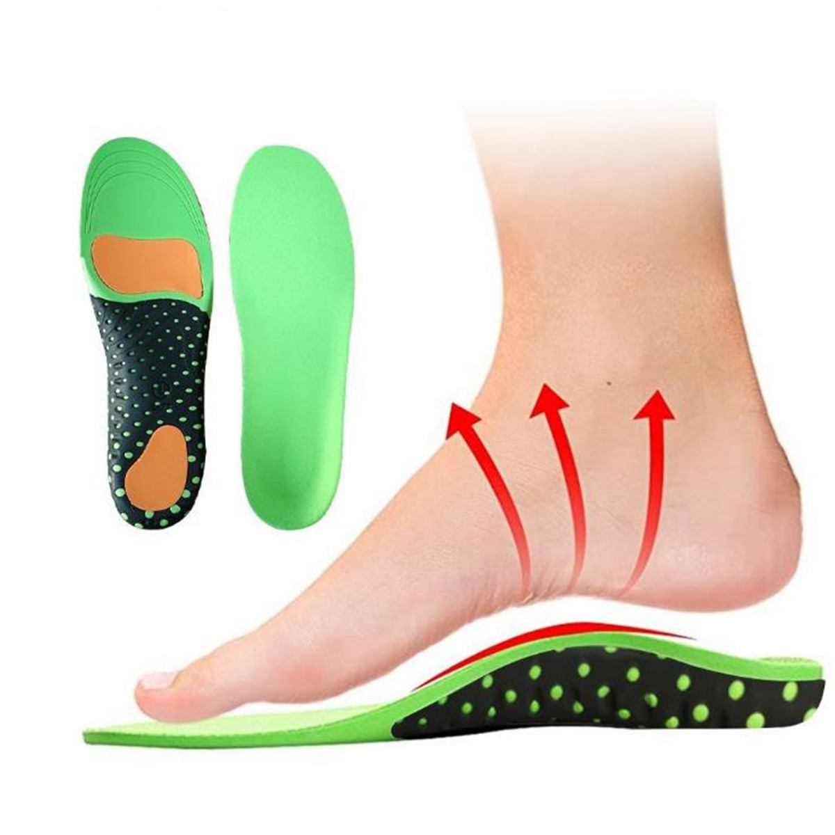 3D Orthotic Flat Feet Foot High Arch 