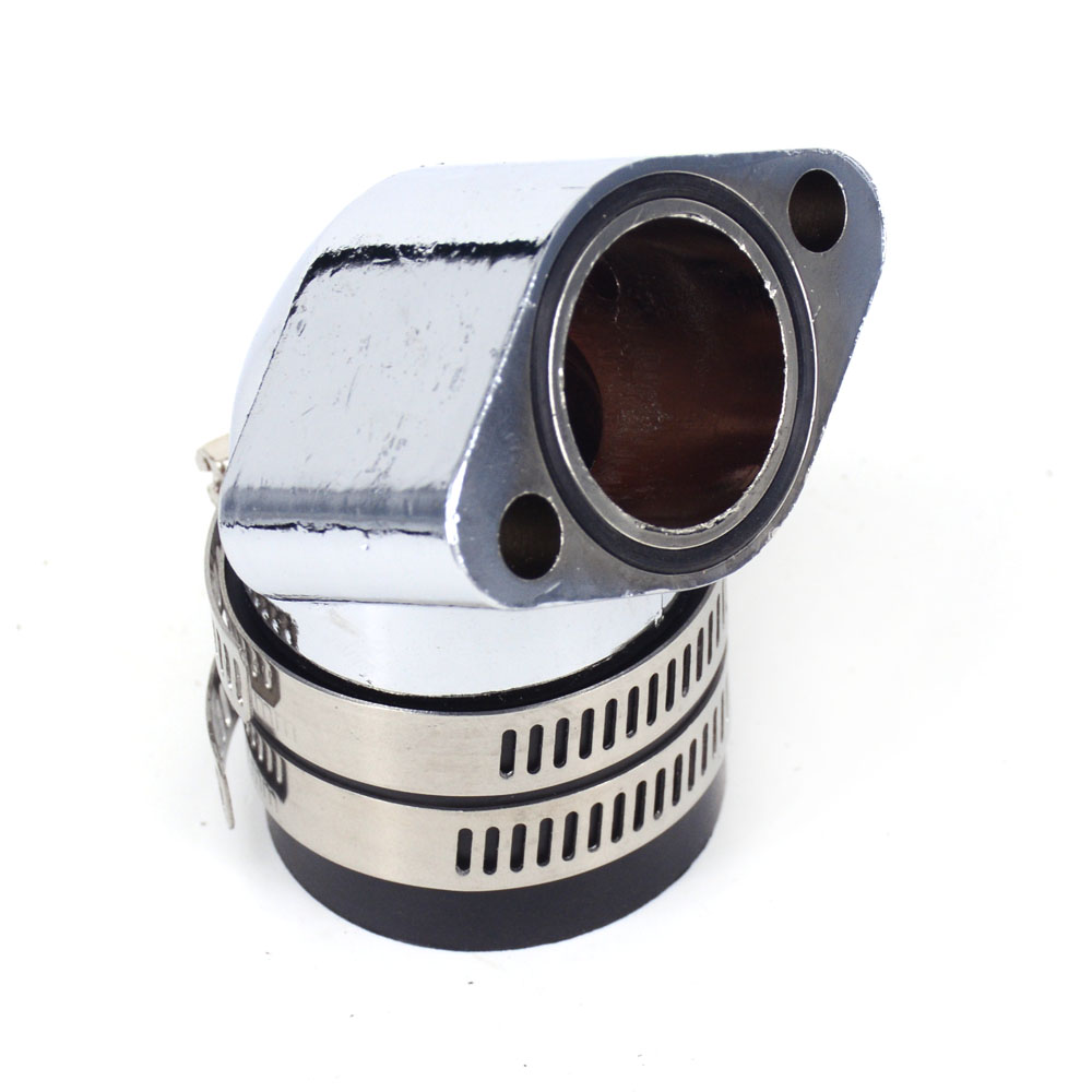 New Carburetor Angled Adapter Inlet Intake Carb Manifold For 24mm32mm
