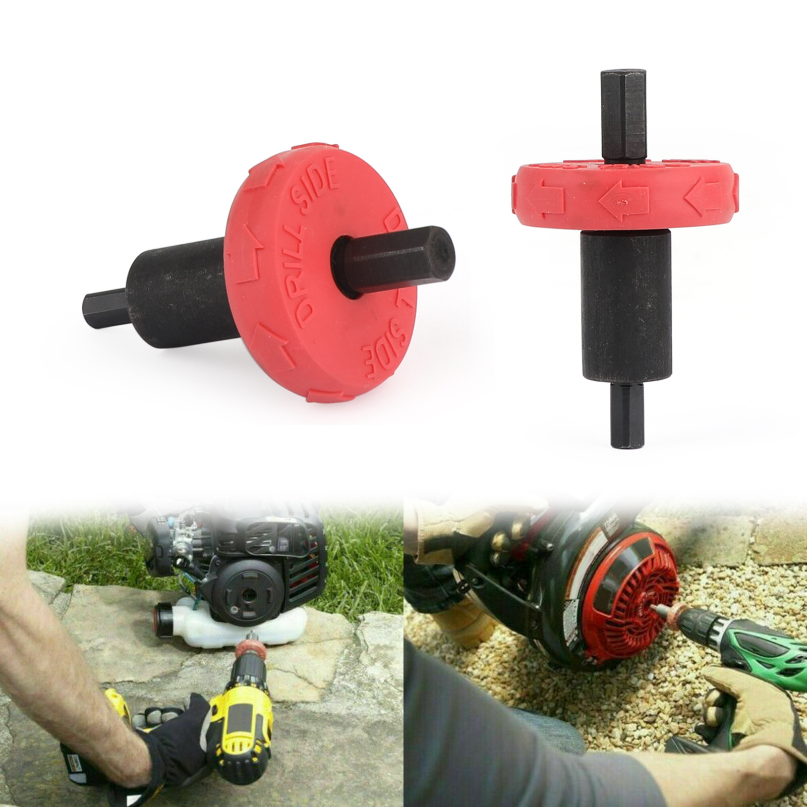 Jump Start Electric Engine Easy Starter Drill Bit Adapter for TroyBilt