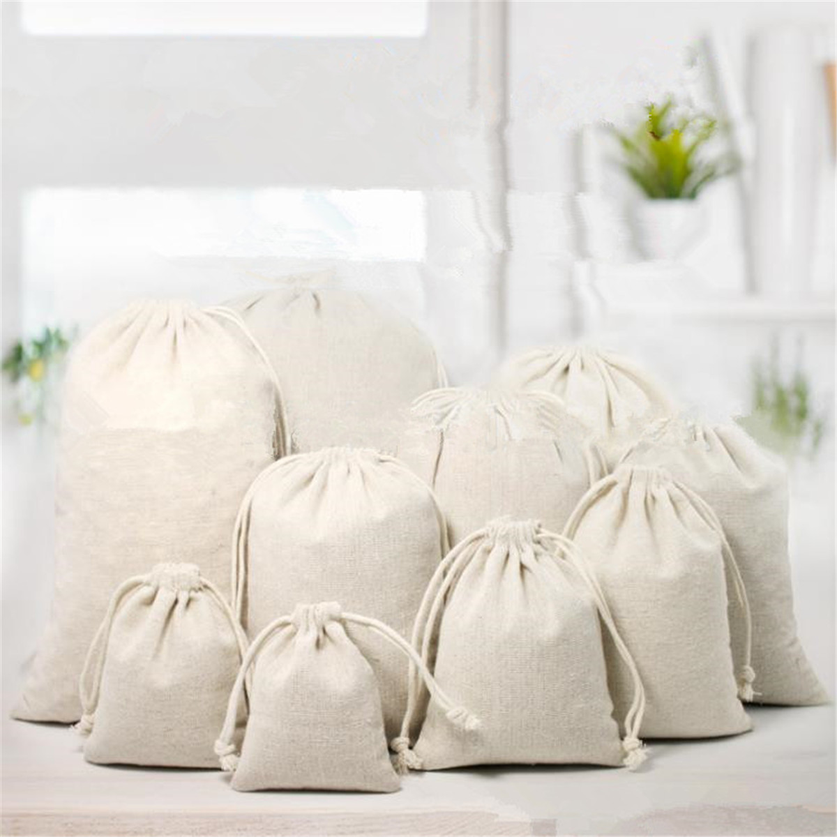 drawstring cotton bags wholesale