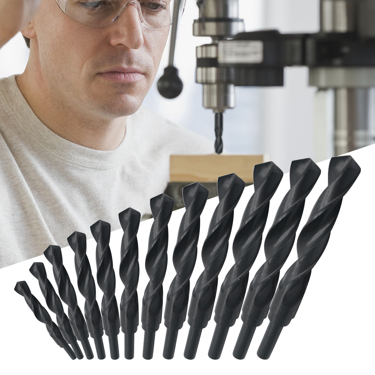 1/2 inch REDUCED SHANK DRILLS HSS TWIST DRILL BITS ALL METRIC SIZES