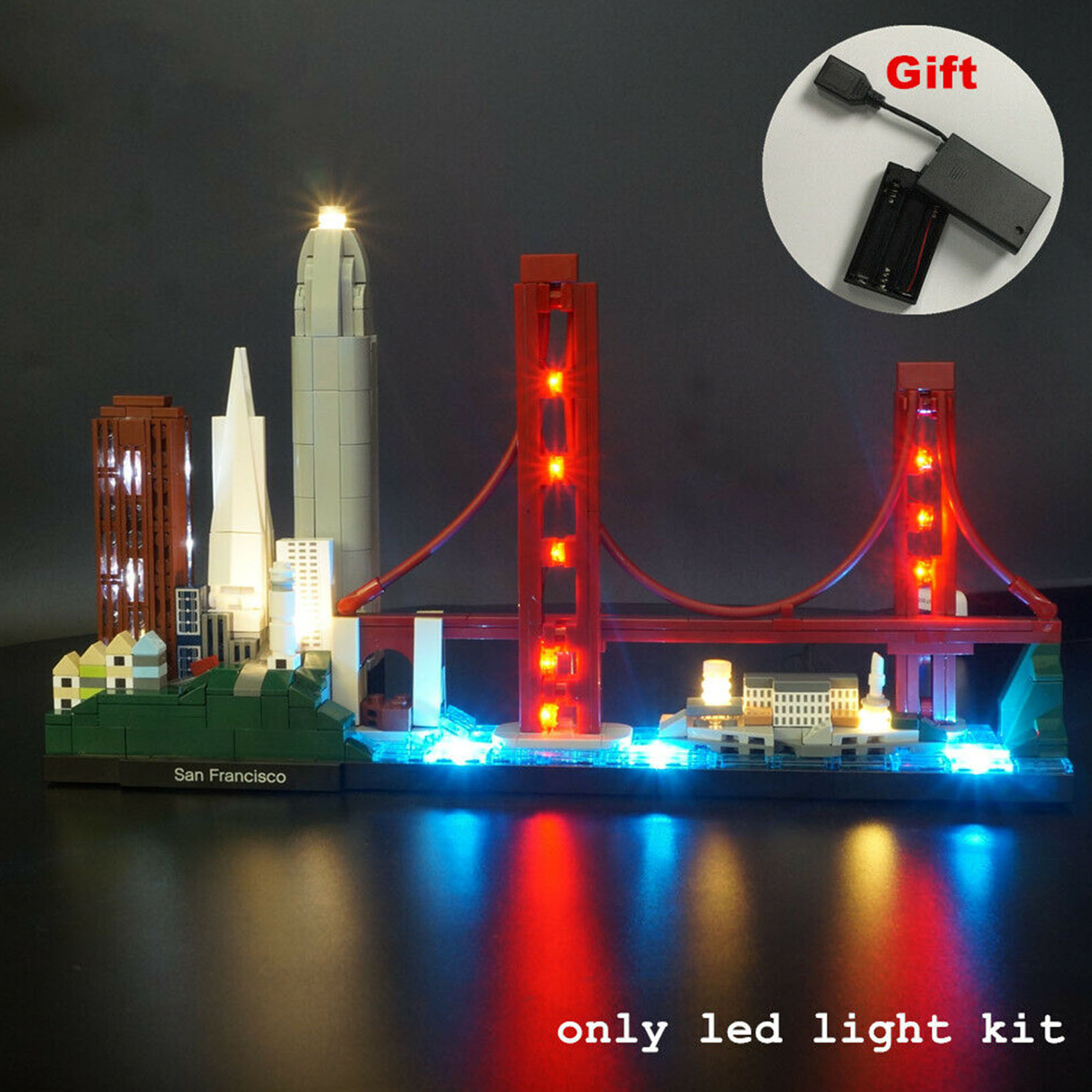 Kyglaring Led Light For Lego 21043 Architecture San Francisco Led Light For Lego 21043 Architecture