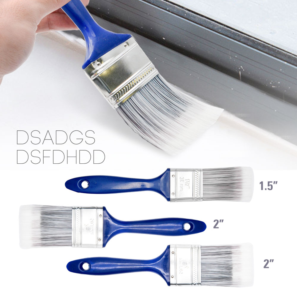 DEKTON PAINT BRUSHES CHOICE PAINTING DECORATING SILK MATT GLOSS EMULSION SET