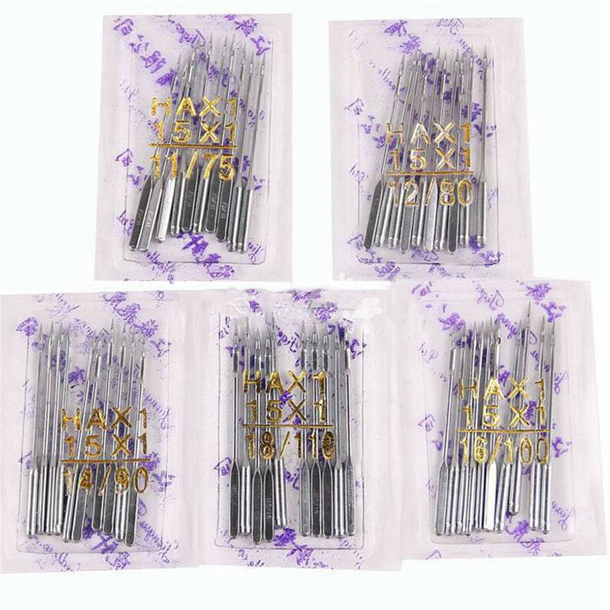10100x Threading Singer Sewing Machine Needles 75/11 80/12 90/14 100/