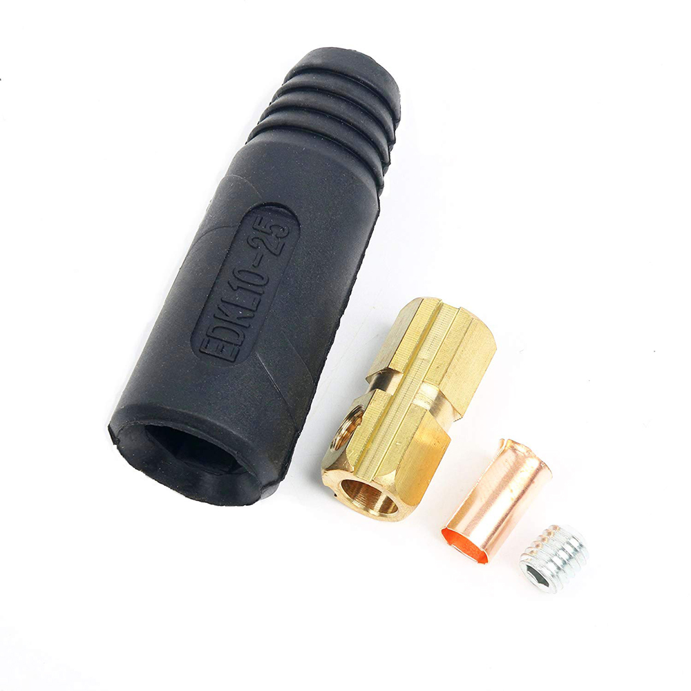 Male Cable Connector Plug Socket Copper Welding Machine Quick Fitting