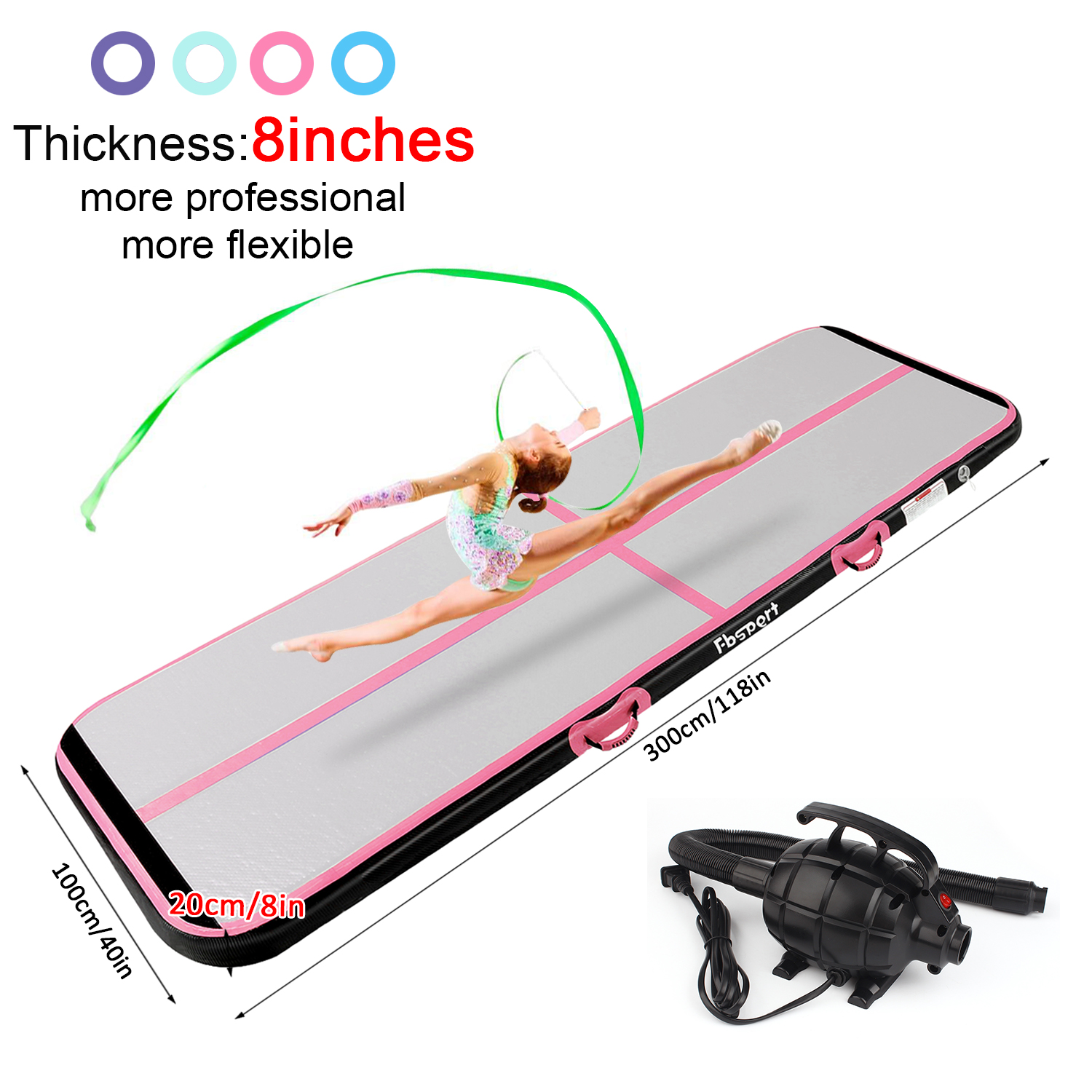 Buy AIRMAT FACTORY Air Track Gymnastics Tumbling Mat