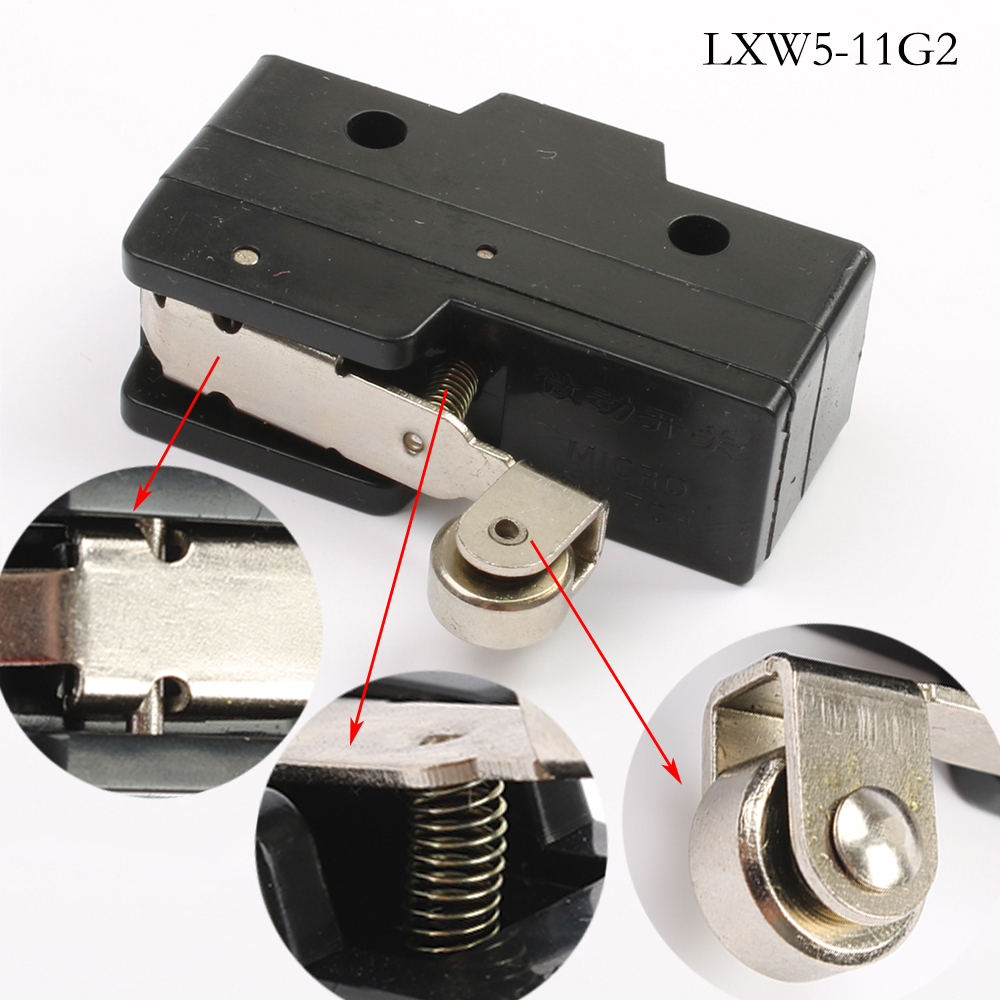 Micro Limit Switch Roller type 220V 3A LXW5-11M// LXW5-11G2 UK