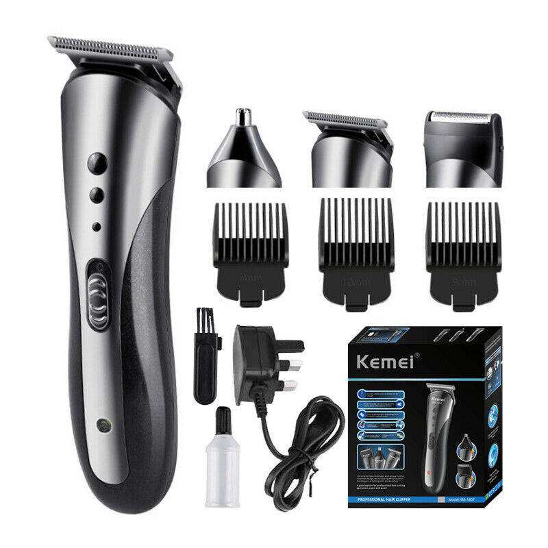 3 in1 Rechargeable Clipper Electric Men Cordless Hair Trimmer Beard ...