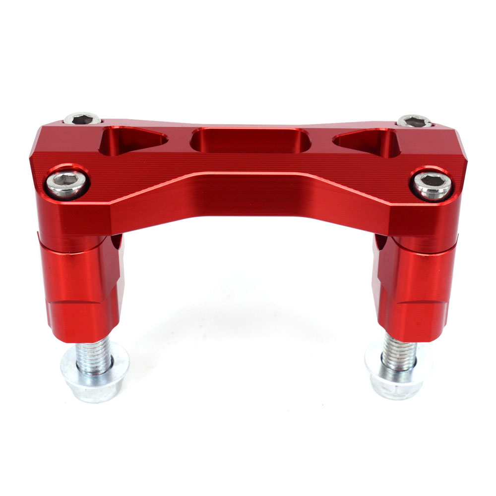 28MM Billet HandleBar Risers Bar Mount For HONDA CR125 CR250 CRF250 ...