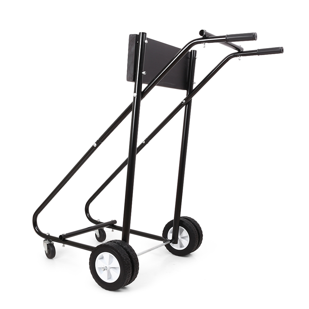 315 LBS Outboard Boat Motor Stand Carrier Cart Dolly Storage Pro Heavy ...