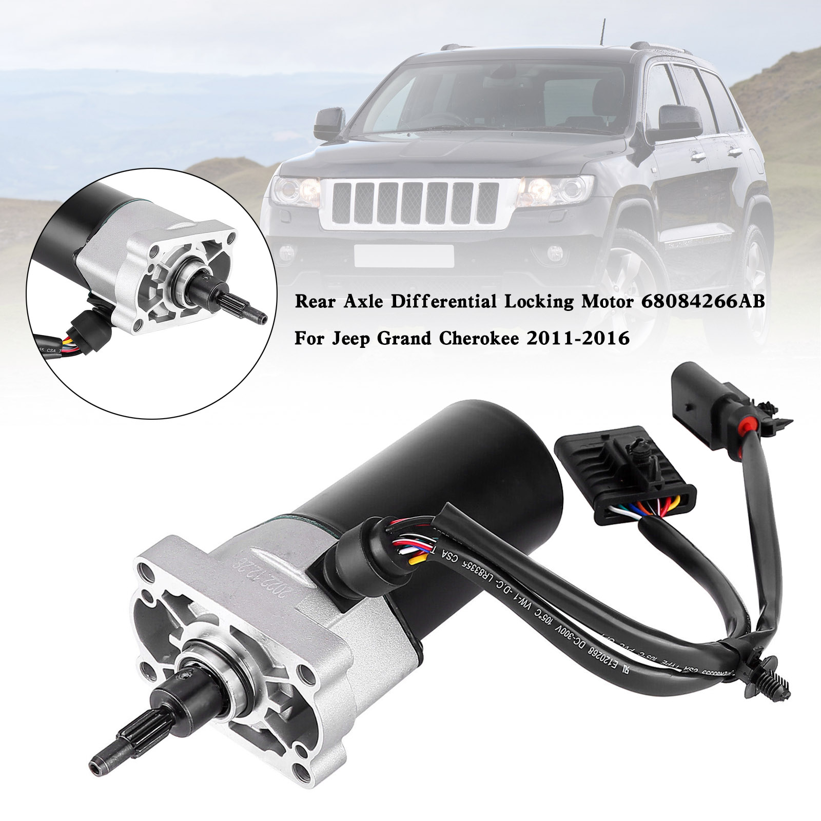 Rear Axle Differential Locking Motor 68084266AB For Jeep Grand