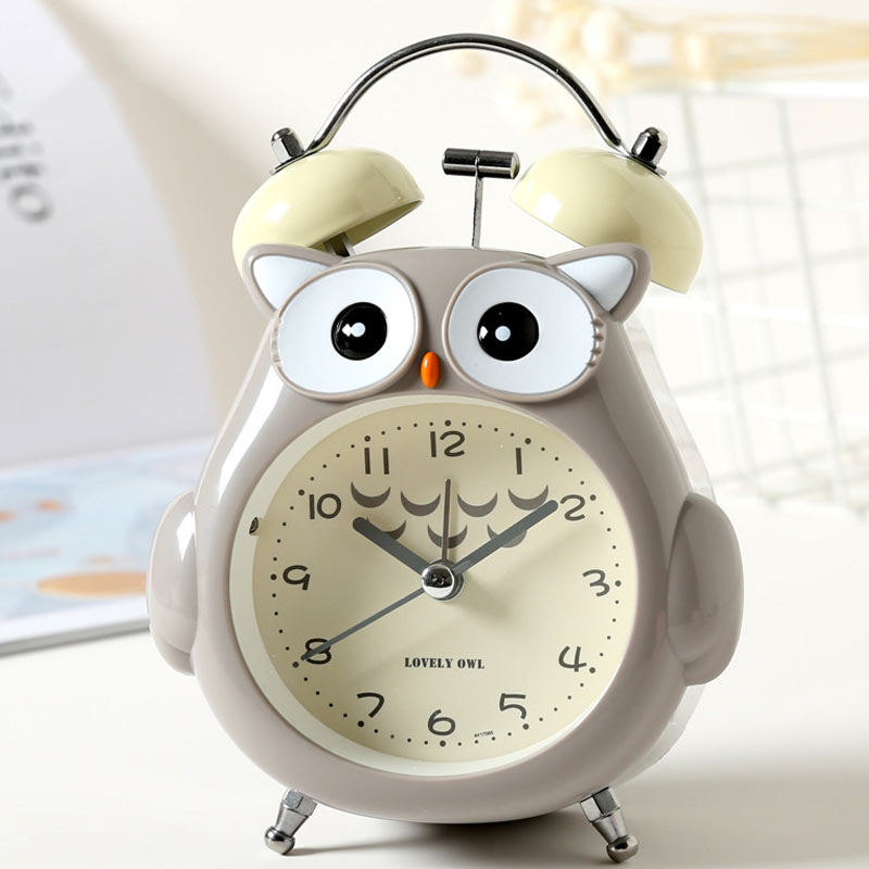 Owl Alarm Clock Battery Operated Non, Battery Alarm Clock