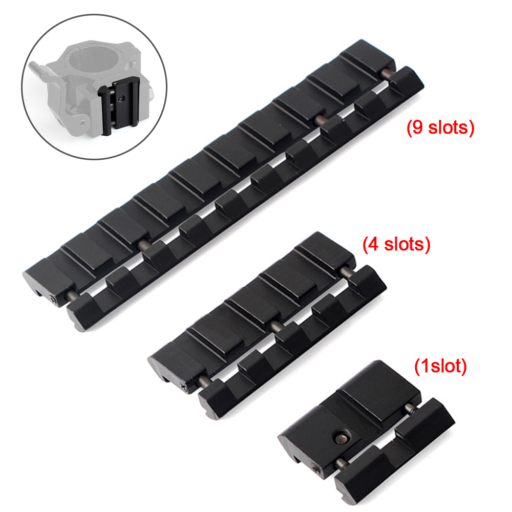 Rail Adapter Dovetail Weaver Picatinny 11mm To 20mm Tactical Scope - Foto 9