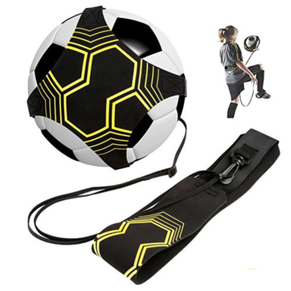 Soccer Football Kick Throw Trainer Solo Practice Training Aid Control ...