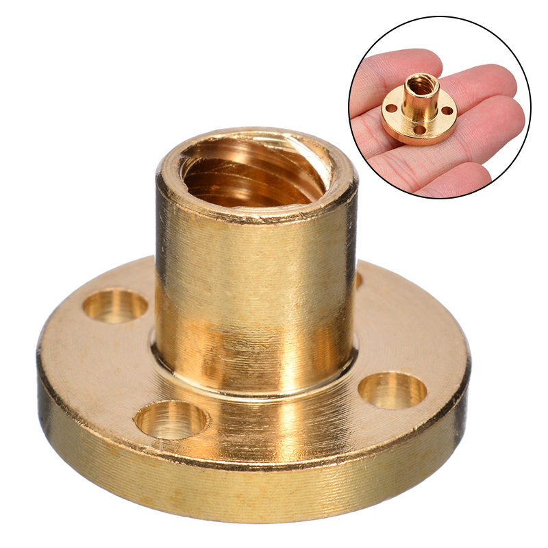 8mm Copper Nut Messing Schraubenmutter Für 3D Drucke Gewindespindel Lead Screw eBay