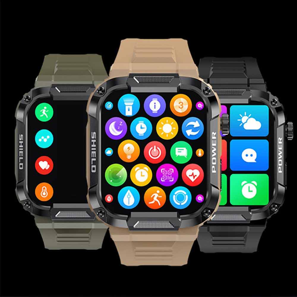 GARD PRO ULTRA Smart Watch, Rugged Military Fitness Watch Waterproof  Dust-Proof $55.19 - PicClick AU