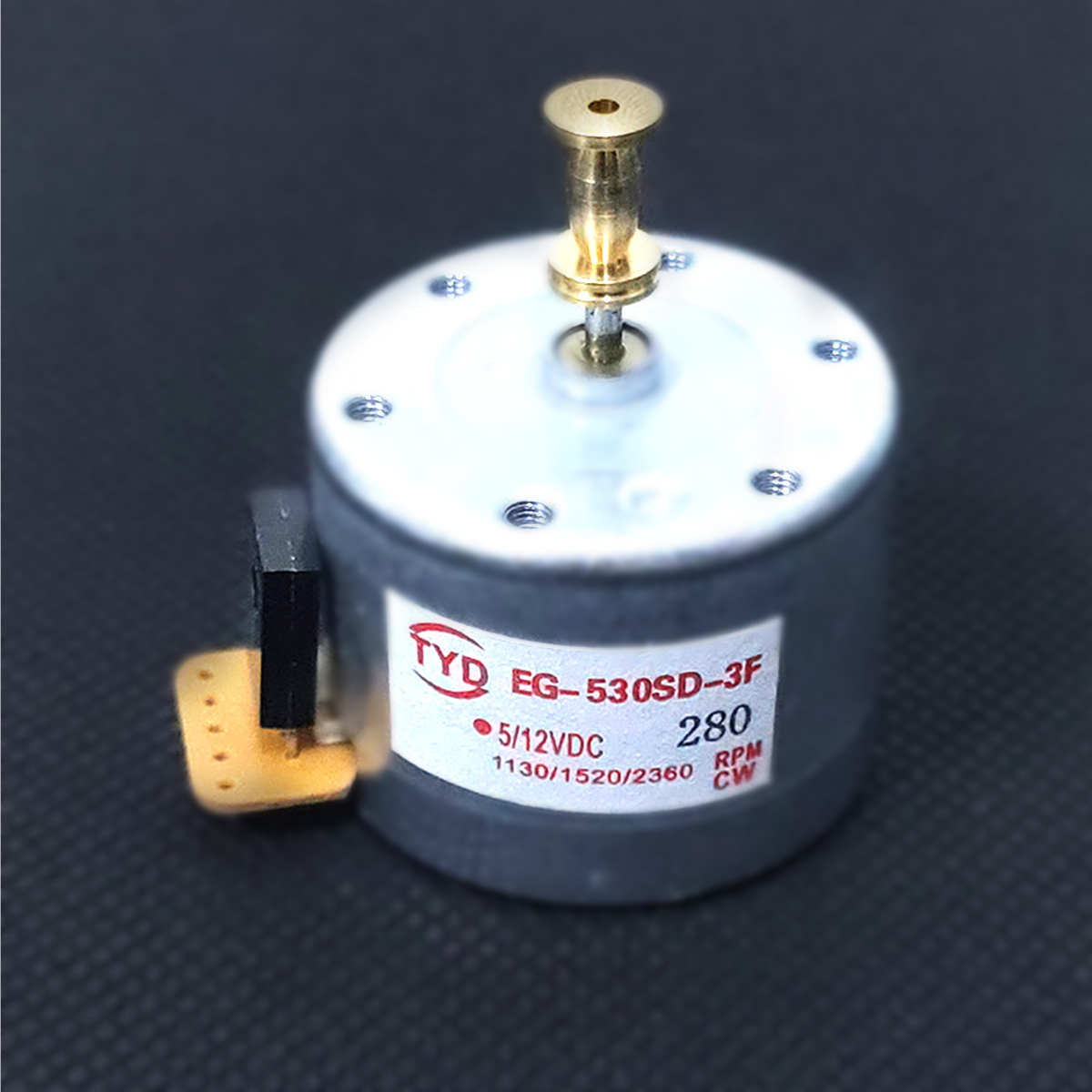 for DC 9-12V 3-Speed 33/45/78 RPM Metal Turntables Motor 25 mm Mounting  Holes for Turntable Record Player Motor 