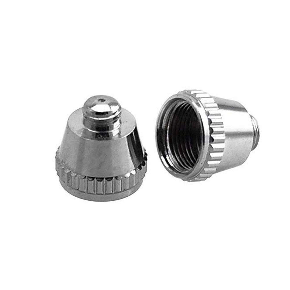 Airbrush Needle Nozzle & Nozzle Cap Airbrushing 0.2/0.3/0.5mm Airbrush