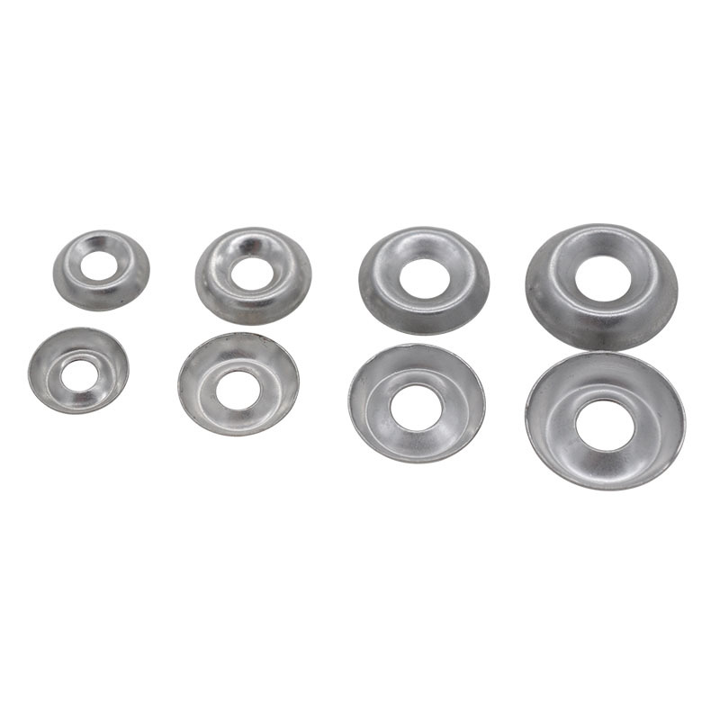 120pcs 6/8/10/12 Stainless Steel Finishing Cup Washer Countersunk